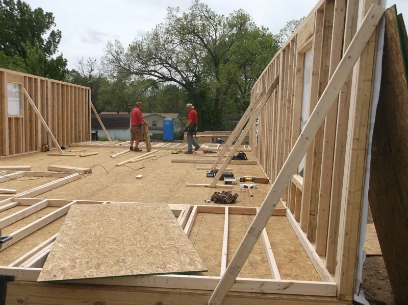 Commercial construction project by JWI