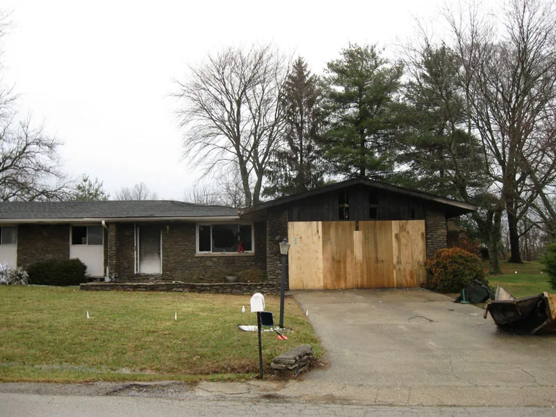 Structure board-up and mitigation by JWI