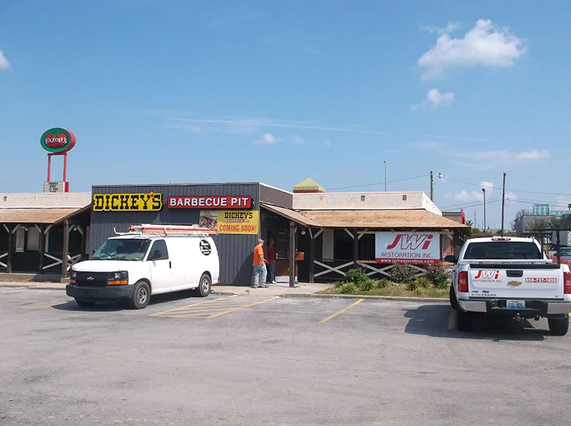 Dickey's BBQ Restaurant remodel by JWI